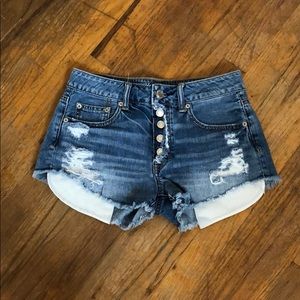 Lightly used AEO Denim shorts